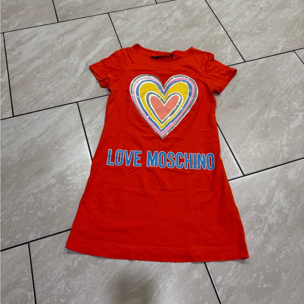 Love Moschino Red Heart Dress